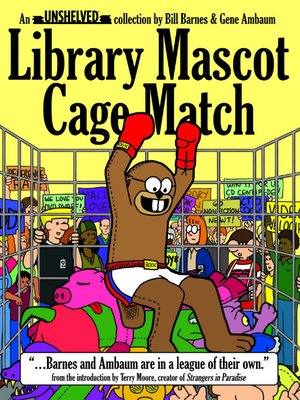 cover image of Library Mascot Cage Match